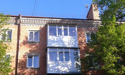 Рама на балкон по ул. Полуботка