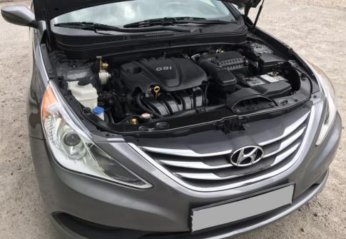 hyundai sonata 2.4 gdi 2012 г.в  установлено гбо ( 4 поколение 80% газа, 20%бензина)