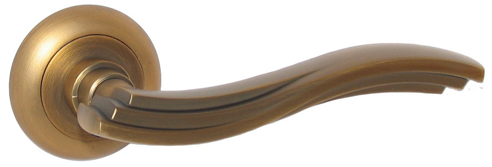 Дверна ручка на розетці USK A-58260 Стара Мідь