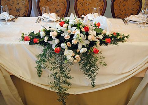 Дизайн свадебного стола