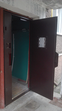 металлические входные двери в подъезд под домофон