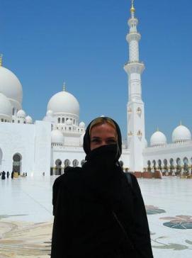 Ирина Рощина, ОАЕ, Белая мечеть шейха Заида в Абу-Даби