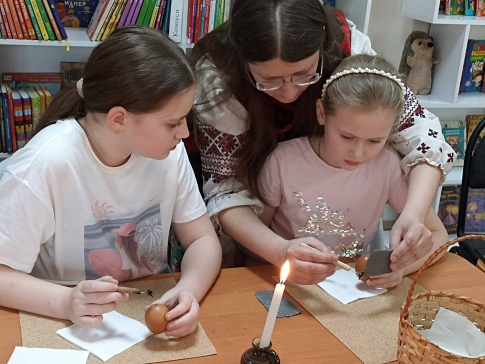 Майстер-клас з писанкарства. Березень 2026