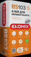 Суміш EKOMIX 'Клей для керамограніту BS 103', 25 кг