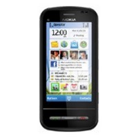 Мобильный телефон Nokia C6-00 Black боковой слайдер
