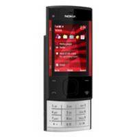 Мобильный телефон Nokia X3 Black Red Слайдер