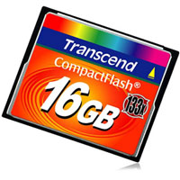 Флеш карта Transcend 133x (TS16GCF133) CF, 16 Гбайт