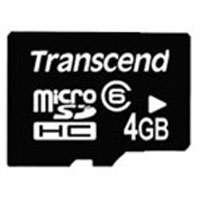 Флэш карта Transcend micro-SDHC 8Gb