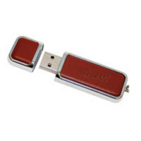 USB флеш накопитель TakeMS Leather brown (TMS16GULEA1R15)
