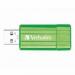 USB флеш накопитель Verbatim Store `nGo PinStripe eucalyptusgreen (47391) 4 Гбайта