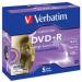 Диск DVD + R Verbatim 4.7Gb 16X Jewel case