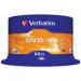 Диск DVD-R Verbatim 4.7Gb 16X Cake box 50 шт (43548)