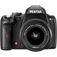 Цифровой фотоаппарат Pentax Kr 18 - 55mm 50-200mm black kit (14649)