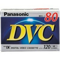 Видеокассета PANASONIC DVM-80 FF miniDV, 80 минут