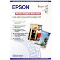 Бумага EPSON A3 + Premium Semigloss Photo Paper (C13S041328)