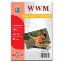 Бумага WWM 10x15 (G180.F50)