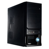 Корпус ASUS VENTO TA-8H3 (TA8H3) Middle Tower, ATX, черный