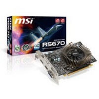 Видеокарта Radeon HD 5670 1024Mb MSI (R5670-PMD1G-OC)