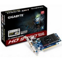 Видеокарта Radeon HD 5450 512MB GIGABYTE (GV-R545OC-512I)