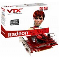 Видеокарта Radeon HD 5770 1024Mb VTX (VX5770 1GBD5-HV2)