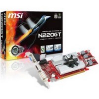 Видеокарта GeForce GT220 512Mb MSI (N220GT-MD512D3/LP)