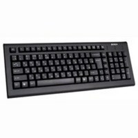 Клавиатура A4-tech KB-820 BLACK US черная