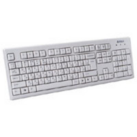 Клавиатура A4-tech KM-720-WHITE-PS белая