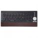Клавиатура SVEN 4100 Comfort черная + дерево