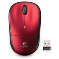 Мышка Logitech Cordless M215 (910-001555) красная