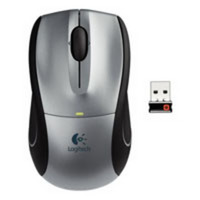 Мышка Logitech Cordless M505 (910-001320) серебристая мини