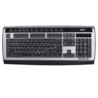 Клавиатура SVEN 3535 Comfort черно-серебристая