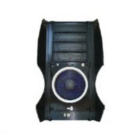 Корпус AeroCool AEROENGINE II-BBP (EN20411) Middle Tower, ATX, черный