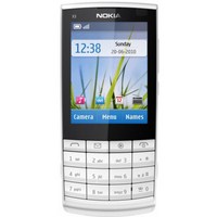 Мобильный телефон Nokia X3-02 (Touch and Type) White Silver