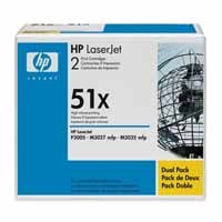 Картридж HP LJ P3005 / M3027 / M3035 DUAL PACK (Q7551XD) 13000 ст, 2 картриджа