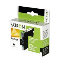 Картридж PATRON для EPSON R200/300 BLACK (PN-0481) (CI-EPS-T048140-B-PN )