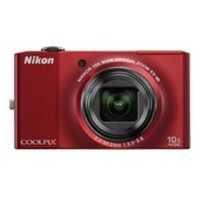 Цифровой фотоаппарат Nikon Coolpix S8000 red (VMA512E1)