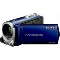 Цифровая видеокамера SONY DCR-SX44E blue MSDuo