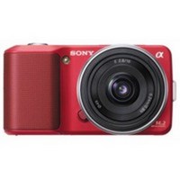 Цифровой фотоаппарат SONY NEX-3 объектив 18-55mm KIT red (NEX3KR.CEE2)