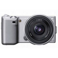 Цифровой фотоаппарат SONY NEX-5 16mm 18-55mm KIT silver (NEX5DS.CEE2)